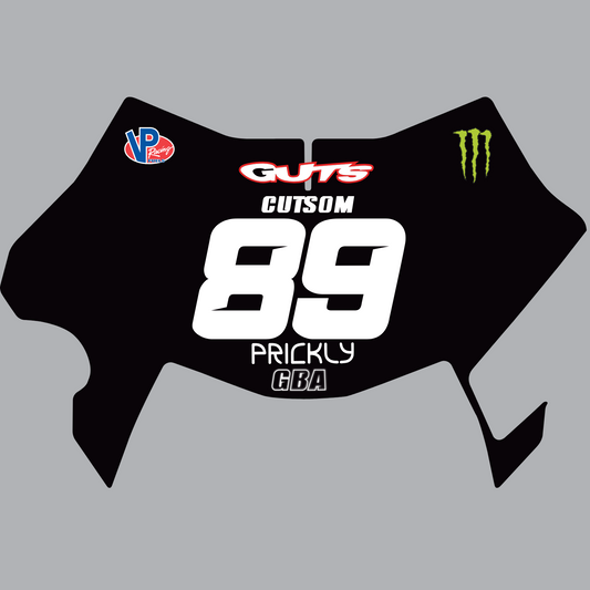 Surron Ultra Bee front plate sticker decal