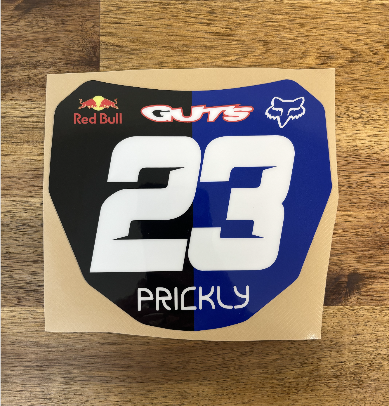 Gloss ODI Plate sticker 23